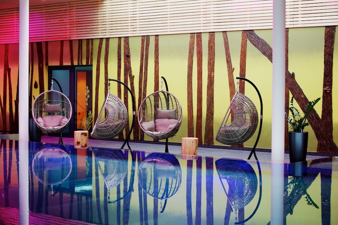 Imagen de la piscina del Hotel Bio-Seehotel Zeulenroda. Foto 19