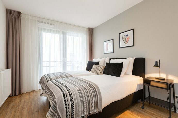 Imagen de la habitación del Hotel BizStay Harbour Scheveningen Apartments. Foto 17