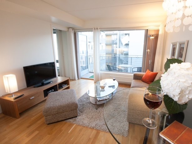Imagen de la habitación del Hotel Bj&Oslash;rvika Apartments, Teaterplassen, Oslo City Center. Foto 7