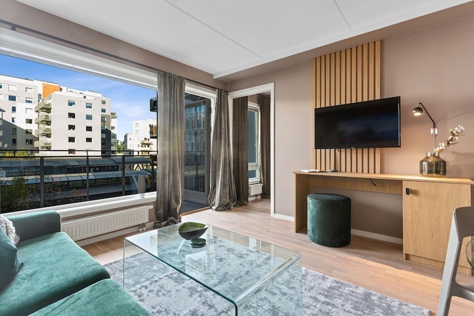 Imagen de la habitación del Hotel Bj&Oslash;rvika Apartments, Teaterplassen, Oslo City Center. Foto 10