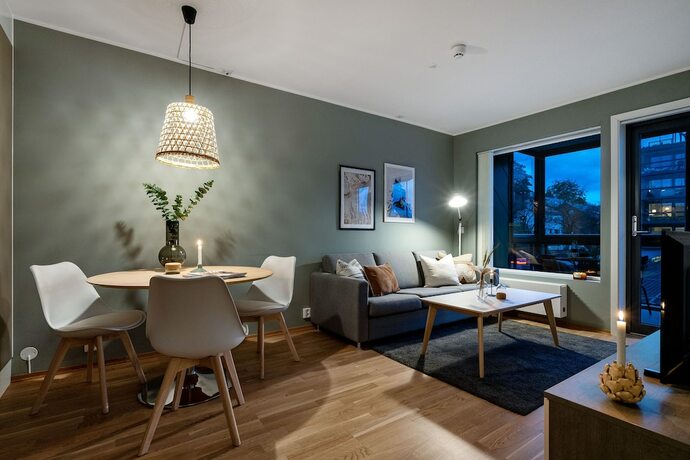 Imagen de la habitación del Hotel Bj&oslash;rvika Apartments, Damsg&aring;rd Area, Bergen city center. Foto 14