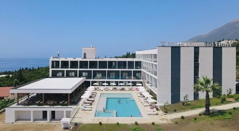 Imagen general del Hotel Black Diamond Dhermi, Himar&euml;. Foto 2