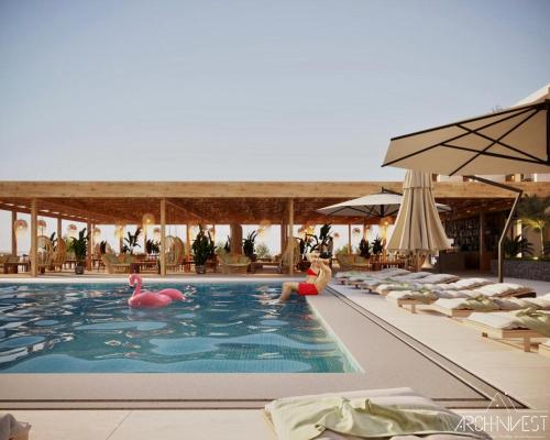 Imagen general del Hotel Black Diamond Dhermi, Kondaqi (Dhermi). Foto 1