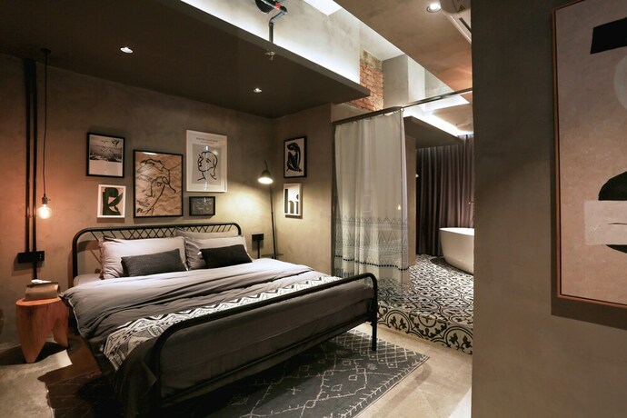Imagen de la habitación del Hotel Black Gold Factory Boutique Design. Foto 19