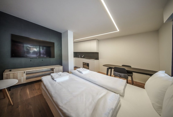Imagen de la habitación del Hotel Black Summit Boutique Resort Laax. Foto 8