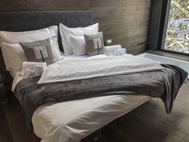 Imagen de la habitación del Hotel Black Summit Boutique Resort Laax. Foto 12