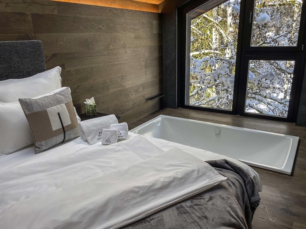 Imagen de la habitación del Hotel Black Summit Boutique Resort Laax. Foto 14