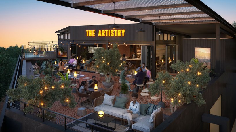 Imagen del bar/restaurante del Hotel Blackbrick Sandton Two. Foto 6