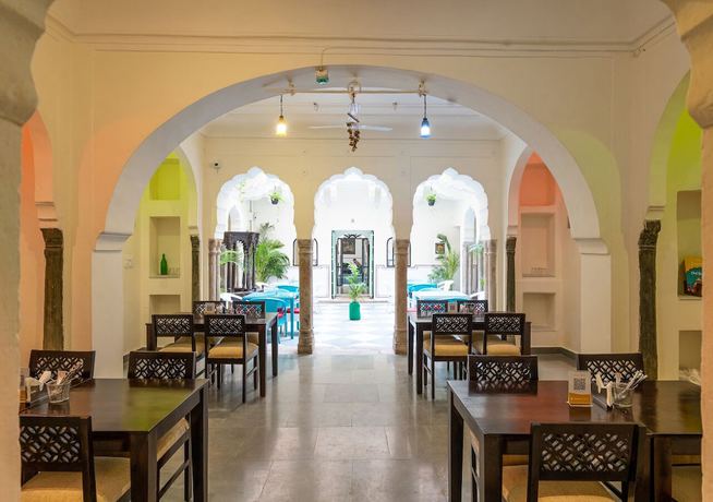 Imagen del bar/restaurante del Hotel Bloom Boutique | Chelon Haveli. Foto 2