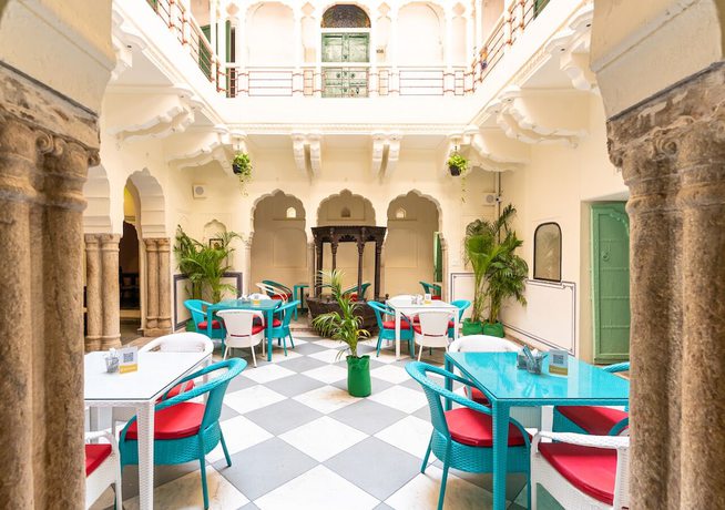 Imagen del bar/restaurante del Hotel Bloom Boutique | Chelon Haveli. Foto 7