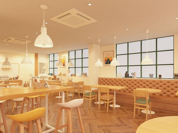 Imagen del bar/restaurante del Hotel Bloom - Golf Course Road, Sector 43. Foto 2