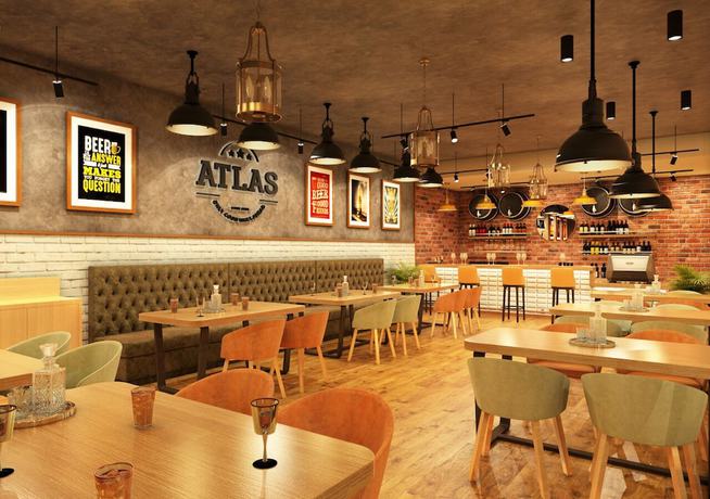 Imagen del bar/restaurante del Hotel Bloom - Jalandhar. Foto 4