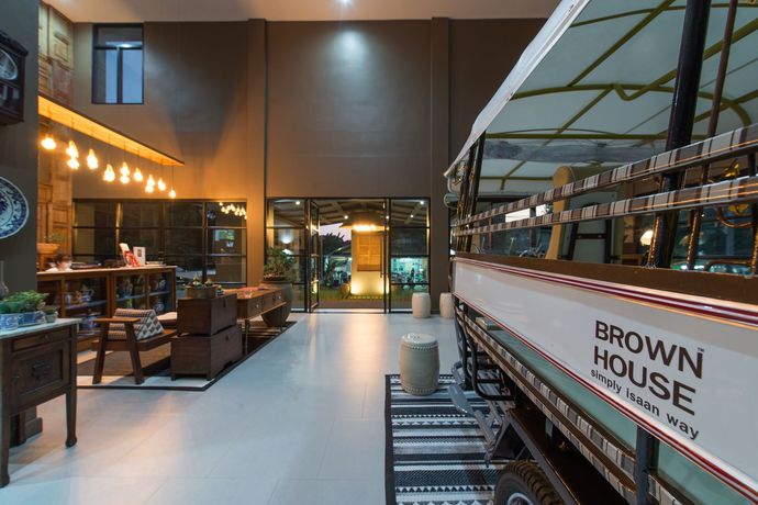 Imagen del bar/restaurante del Hotel Blu Monkey Brown House Udonthani. Foto 3