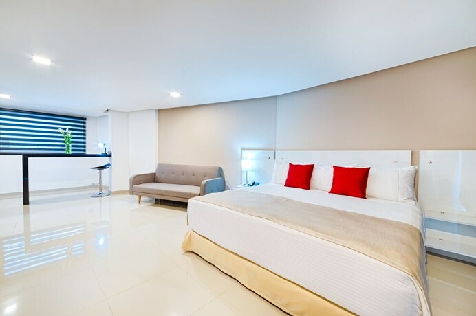 Imagen de la habitación del Hotel Blue 66. Foto 23