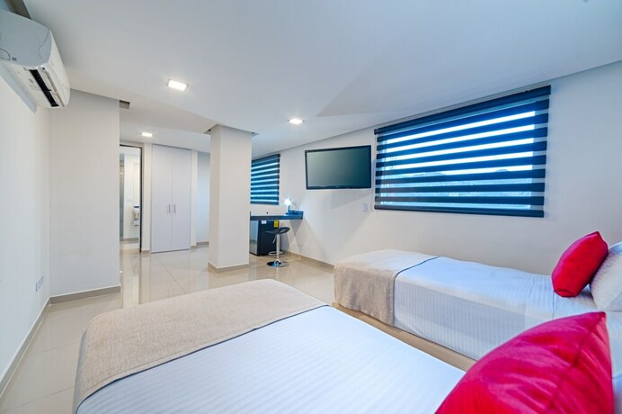 Imagen de la habitación del Hotel Blue 66. Foto 27