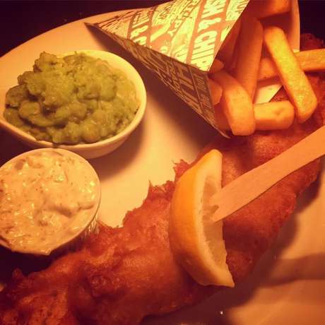 Imagen del bar/restaurante del Hotel Blue Bell. Foto 7