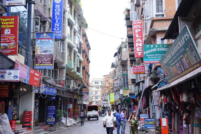 Imagen de los exteriores del Hotel Blue Diamond, Katmandu. Foto 11