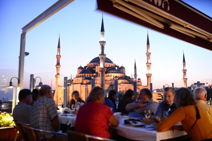 Imagen del bar/restaurante del Hotel Blue House, Estambul. Foto 5
