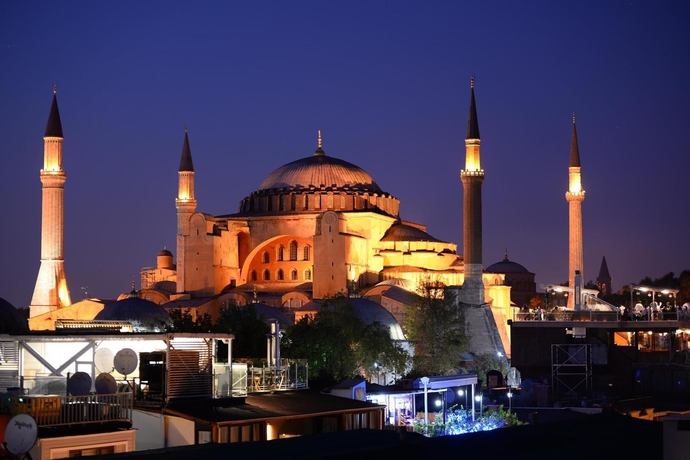 Imagen del bar/restaurante del Hotel Blue House. Foto 2