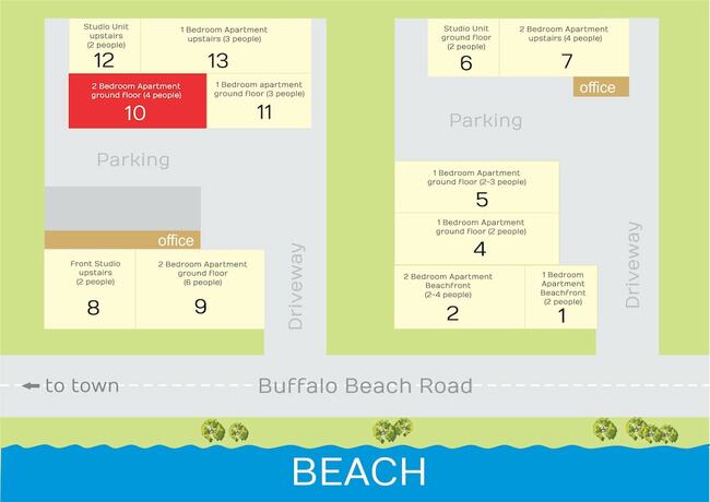 Imagen general del Hotel Blue Marlin Apartments, Whitianga. Foto 9