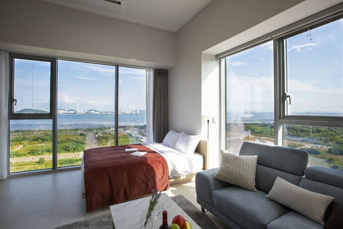 Imagen de la habitación del Hotel Blue Ocean Residence. Foto 15