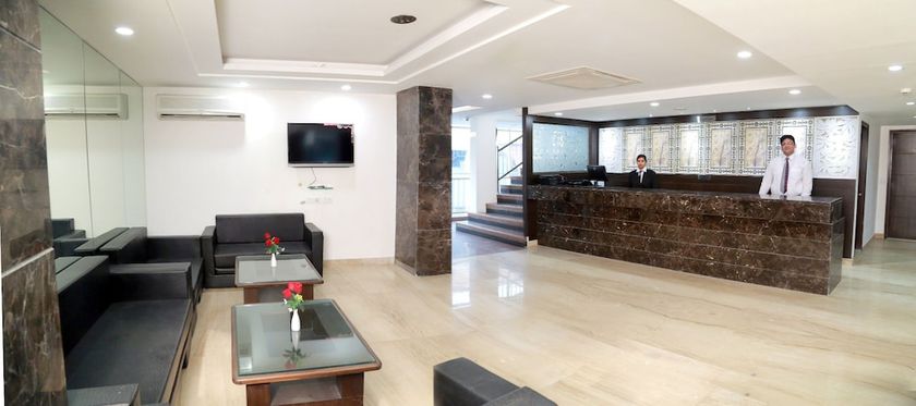 Imagen de los interiores del Hotel Blue Sapphire, Agra. Foto 18