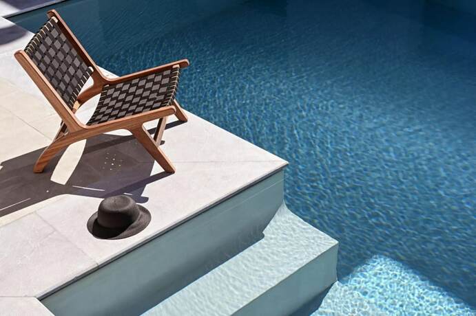 Imagen general del Hotel Blue Senses Villas Next to the Beach Heated Pool. Foto 6