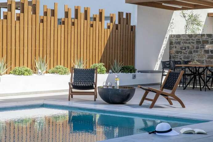 Imagen general del Hotel Blue Senses Villas Next to the Beach Heated Pool. Foto 11