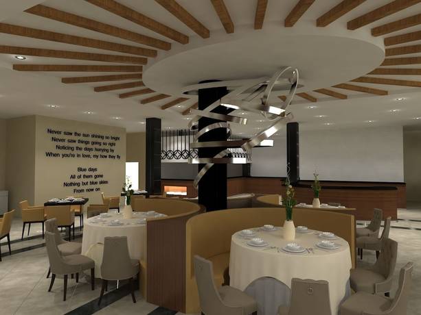 Imagen del bar/restaurante del Hotel Blue Sky, Kiris. Foto 3