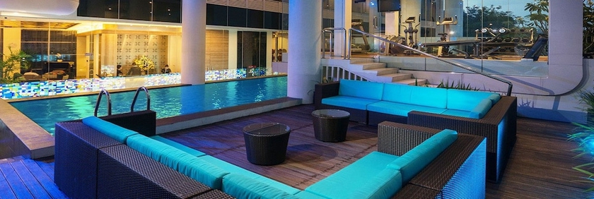 Imagen de los interiores del Hotel Blue Sky Petamburan. Foto 16