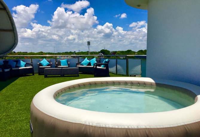 Imagen de los exteriores del Hotel Blue Star Cancun. Foto 12