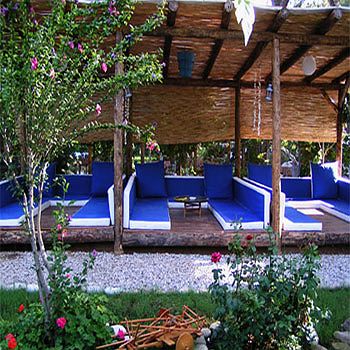 Imagen de los exteriores del Hotel Blue and White, Kemer. Foto 13