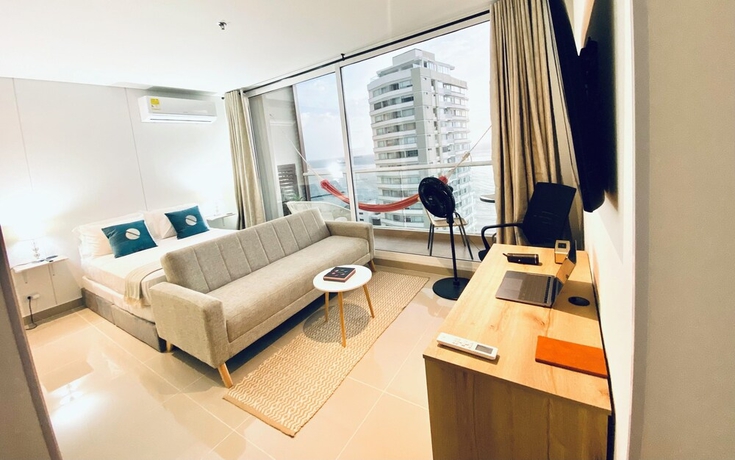 Imagen de la habitación del Hotel Blue loft ocean view. Foto 4
