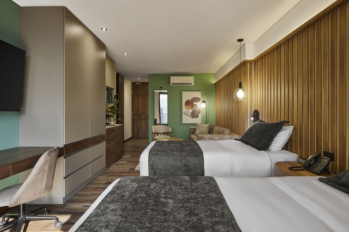 Imagen de la habitación del Hotel Blues Suites Medellin. Foto 4