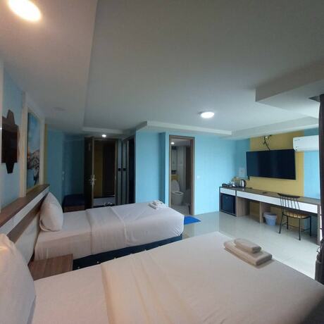 Imagen de la habitación del Hotel Bluetel Re'sidence Bangkok Impact. Foto 15