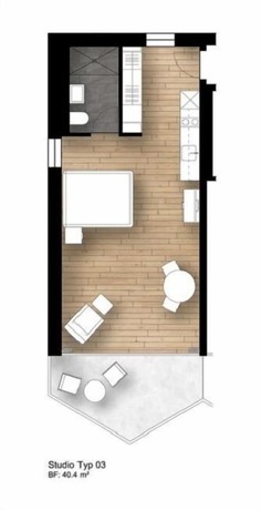 Imagen de la habitación del Hotel BoHo by Maier - kontaktloser Check-In. Foto 15