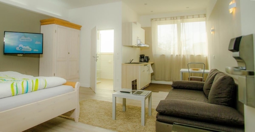 Imagen de la habitación del Hotel Boardinghotel Heidelberg. Foto 7