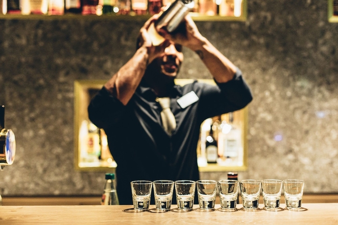 Imagen del bar/restaurante del Hotel Bob W Munich Old Town. Foto 7