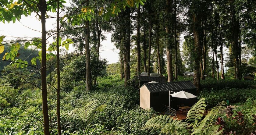 Imagen general del Hotel Bobocabin Baturraden. Foto 12