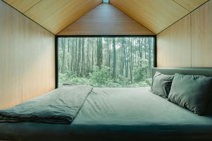 Imagen de la habitación del Hotel Bobocabin Cikole. Foto 14