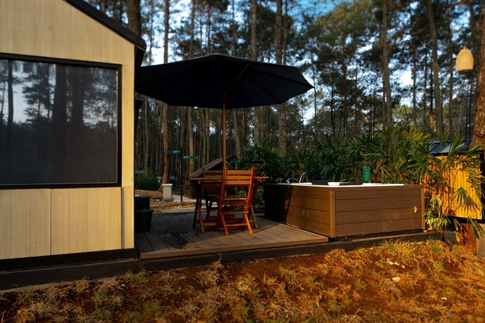 Imagen de la habitación del Hotel Bobocabin Cikole. Foto 18