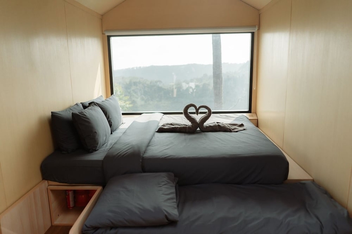 Imagen de la habitación del Hotel Bobocabin Dieng Wonosobo. Foto 5