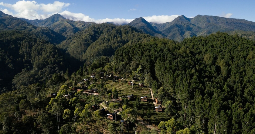 Imagen general del Hotel Bobocabin Dieng Wonosobo. Foto 1
