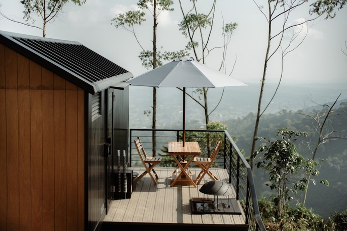 Imagen general del Hotel Bobocabin Dieng Wonosobo. Foto 2