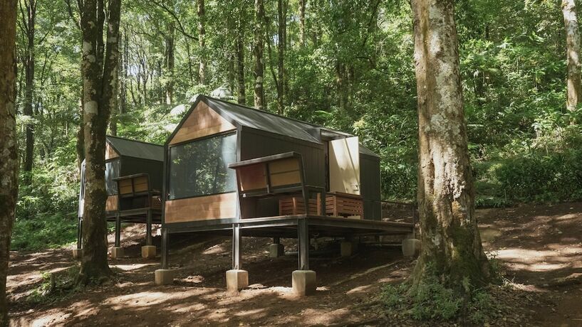 Imagen de la habitación del Hotel Bobocabin Ranca Upas, Rancabali. Foto 9