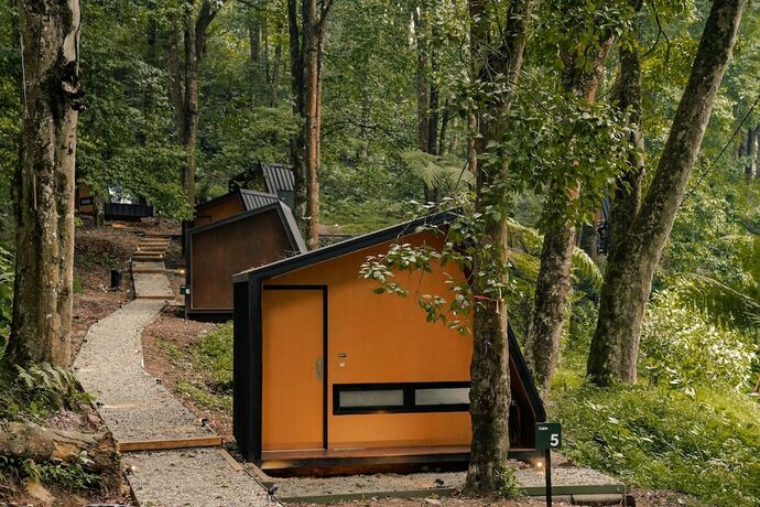Imagen de la habitación del Hotel Bobocabin Ranca Upas, Rancabali. Foto 10