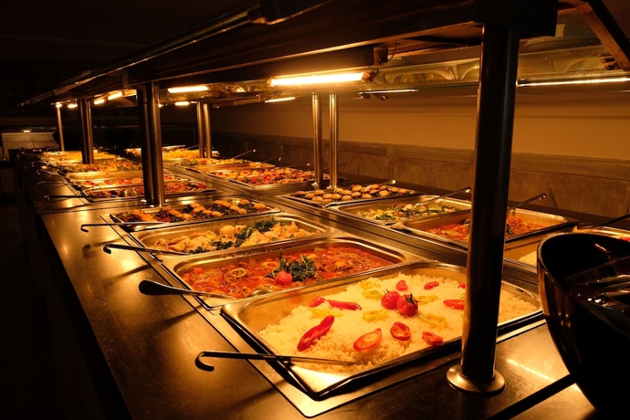 Imagen del bar/restaurante del Hotel Bodrum Holiday Resortandspa. Foto 3