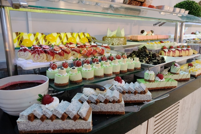 Imagen del bar/restaurante del Hotel Bodrum Holiday Resortandspa. Foto 6