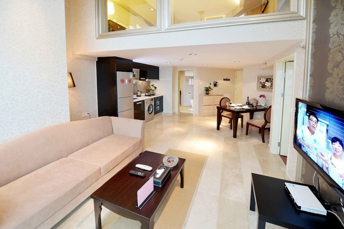 Imagen de la habitación del Hotel Bodun International Serviced Apartment - Guangzhou. Foto 13