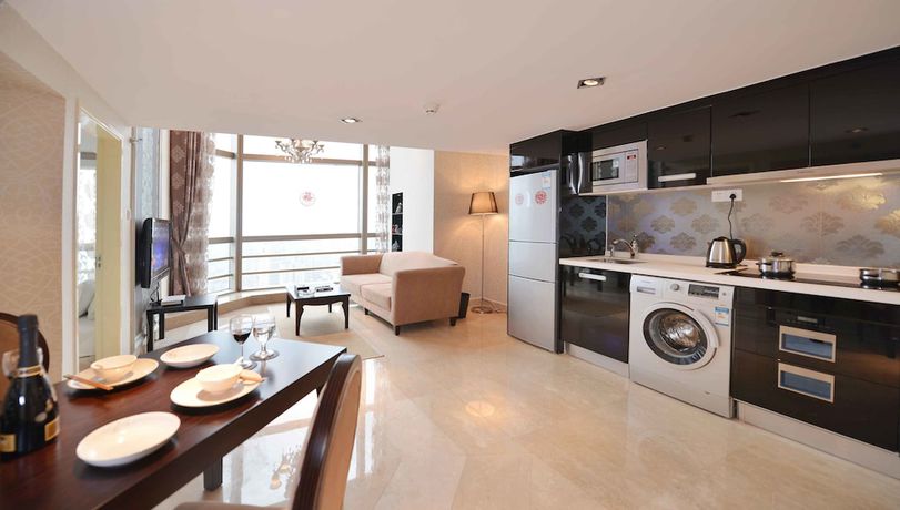 Imagen de la habitación del Hotel Bodun International Serviced Apartment - Guangzhou. Foto 15